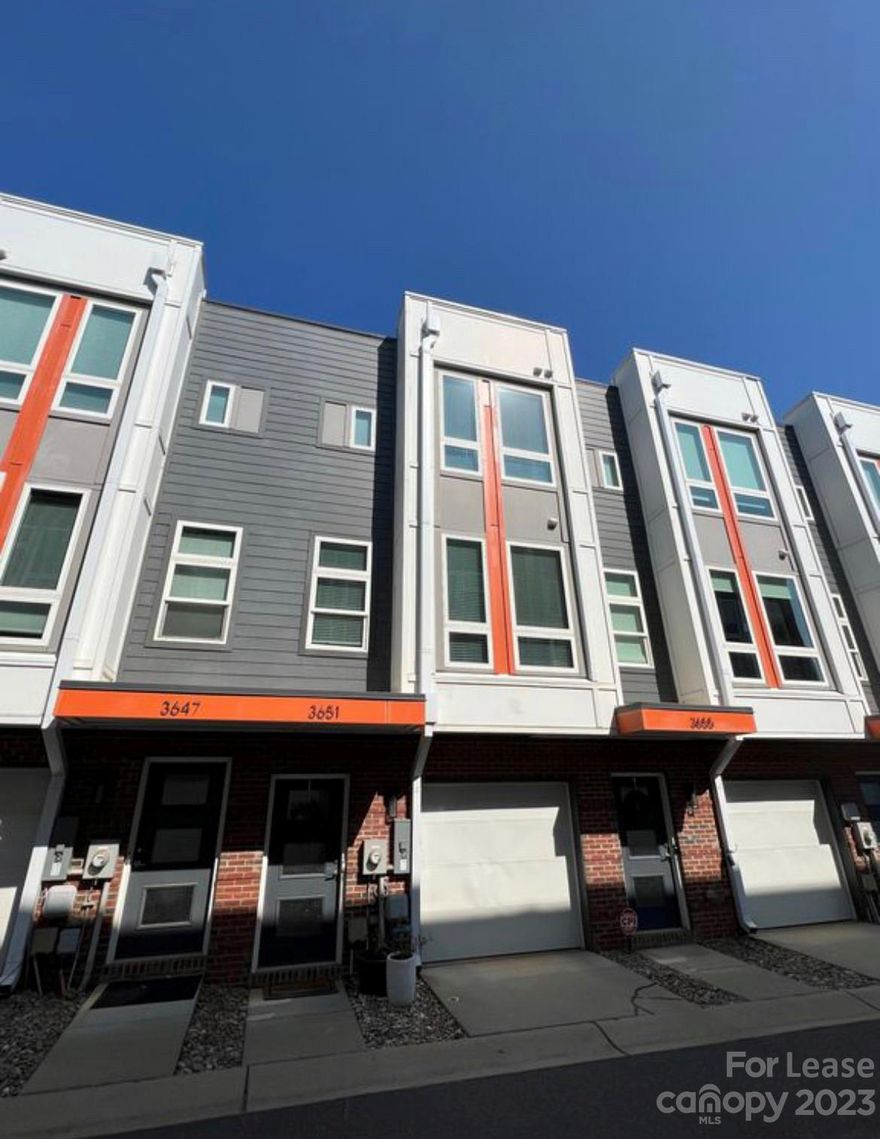 Beautiful 2 bedroom, 2.5 bathroom townhouse right in the heart of Southend, Charlotte. Located within walking distance to Suffolk Punch, Triple C Brewing, Harris Teeter, Sycamore Brewery, and so much more. Easy Light Rail access to enjoy all that Southend has to offer.

Hardwood floors throughout the downstairs, with a gourmet kitchen and island. Amenities include a balcony off the kitchen, central air, central heat, dishwasher, stainless steel appliances, updated kitchen, updated master bathroom, storage, washer and dryer, 2-car garage, and dog park. 

The renter is responsible for power and wifi. Water and trash are included in the rent. 12 mo. minimum lease.