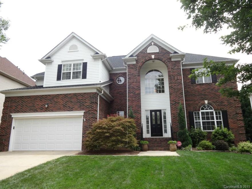 Remarkably well maintained 4 bedroom 2.1 bath home with bonus room in Ballantyne area.  Features include attached 2 car garage, brick & vinyl exterior, newly refinished hardwoods on main level, large sunroom, formal living & dining rooms, granite counter tops & stainless appliances in kitchen, walk-in pantry, multifunctional bonus room, convenient 2nd level laundry room, new water heater, new roof, deck overlooks fenced back yard, inground irrigation, & desirable South Charlotte location.