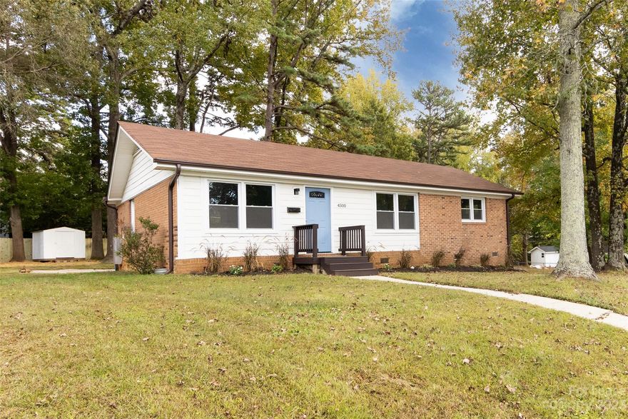 Fully Update 3 Bedroom on Corner Lot. Be the first to enjoy the beautiful updates of this conveniently located home. Granite countertops, stainless appliances, new floors, tiled bathroom, new fixtures, and more! Centrally located only minutes from Uptown, NoDa, Plaza Midwood, Matthews, Mint Hill, or University. Don't miss the storage shed and new oversized driveway in the spacious back yard!  //Lease terms: 12 month lease. No pets. No smoking. 600+ credit. Proof of income 3x rent. Apply online. $50 non-refundable.