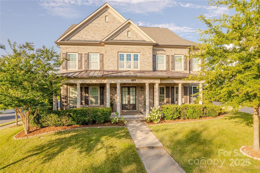 Situated on a premium corner lot, this exceptional full-brick custom built Wieland home perfectly combines elegance & luxury with thoughtful upgrades around every corner. Large rocking chair front porch leads to the dramatic 2-story foyer w/ curved staircase. The gourmet kitchen is the centerpiece of the home complete w/ oversized island, cabinets to the 10’ ceilings, professional grade appliances & quartz counters. Full guest suite on main w/ private bath plus flexible French door enclosed study & formal dining room w/ bar nook.  Enormous primary suite features spa-like bathroom w/ glass enclosed tile shower, separate vanities, feature tub & custom walk-in closet. 3 additional generously sized bedrooms upstairs + loft & flexible bonus room. Relax on the screened in porch overlooking the privacy landscaped backyard complete w/ grilling patio. 3-car garage. Conveniently located moments from premium shopping, dining & entertainment with award winning Ft Mill schools, this is a must see!