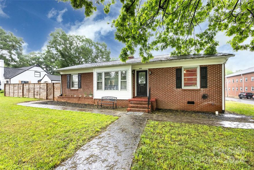 Welcome to your charming ranch-style retreat in Gastonia, NC! This corner-lot gem offers spacious living with 3 bedrooms and ample bonus areas. The updated kitchen is a chef's delight, while freshly refinished floors add a touch of elegance throughout. Head outside to discover a large fenced backyard, perfect for outdoor gatherings and enjoying the Carolina sunshine. With its convenient location and versatile layout, this home is a must-see for those seeking comfort and style in Gastonia. Schedule your showing today and make this your forever home!