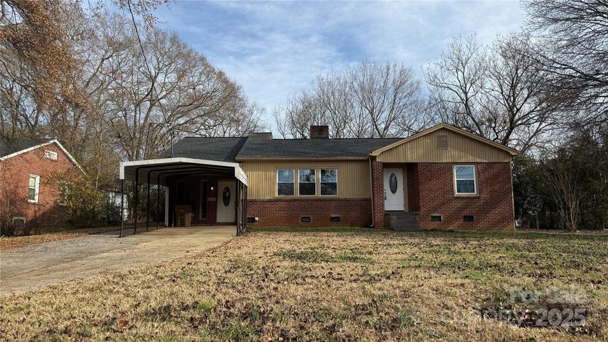 You won’t want to miss this fantastic home!  If you’re looking for a true, ready to move in property, this is one you need to see.  Brand new roof, NEW Gas Pack Heat/AC. New windows and doors as well as new hardwoods. You will not need to do anything other than live in here with no maintenance needed for a long time!

The split floor plan that gives you much needed privacy and tons of storage. Carport parking entry leads right to primary bedroom. The spacious living room has two access/entry points to the kitchen , which lends itself well to entertaining. Or move the party on out to the covered patio through the kitchen. This home will be a wonderful part of some family’s memories. The neighborhood is well established and the yard provides you with some ample elbow room. Fenced in backyard is great for the kids or your pets. Do yourself a favor and at least tour this one. At this price there’s no telling how long it will last.