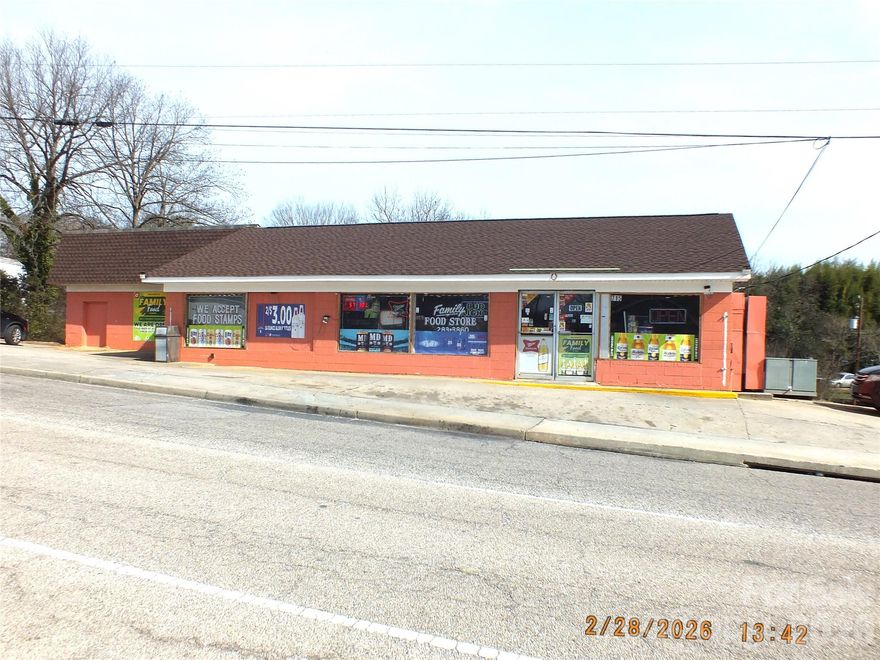 Get ready to own your own business, convenience store located on the inner bypass 4-lane, lots of traffic, sell includes the building, land and inventory as of day of closing. Large refrigeration units, cold meat storage, meat slicer, scales, cash register, shelves with inventory everything needed to walk in and start your business. The building has had lots of upgrades to include new roof, trusses, new electrical panel, HVAC is older but was just serviced with new parts.  Owner has taken good care of the building. There are 2 restrooms, large storage rooms, office space and table and 4 chairs . The seller would also entertain a lease for purchase option if terms can be agreed on.