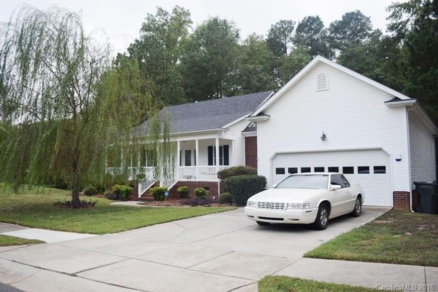 Unique in its own way, this lovely ranch home is surely to impress!  Vaulted dining and great room has a pennisula gas log fireplace.  Gorgeous kitchen, glass front cabinets, electric cooktop, and built in bread box.  Open layout, master on main custom built w/ double master baths for the king and queen.  Total of 5 large bedrooms, 4.5 baths. Fuly finished basement w/ kitchenette, and walkout opening to the covered patio that overlooks private yard and a natural stream flows behind home.