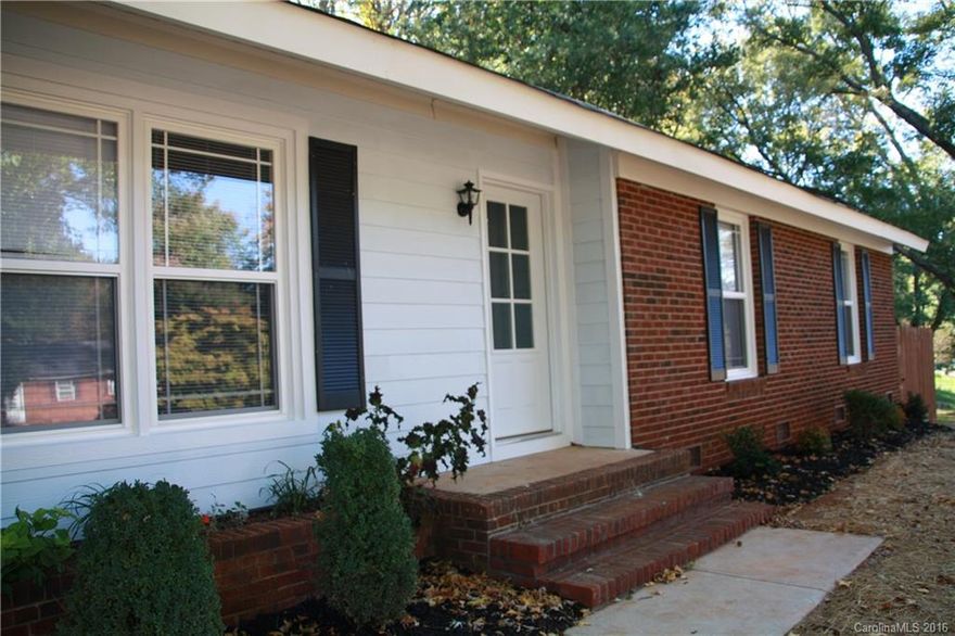 JUST LIKE NEW, COMPLETELY RENOVATED! Brick ranch with 3 bedrooms, 2 baths, great room, nice hardwoods, level lot, Exterior/Interior Paint, SS appliances, New Fixtures/new granite Counter Tops, new windows, new HVAC, new fence in backyard, new roof, updated bathrooms.. Convenient to interstates, downtown and airport..,