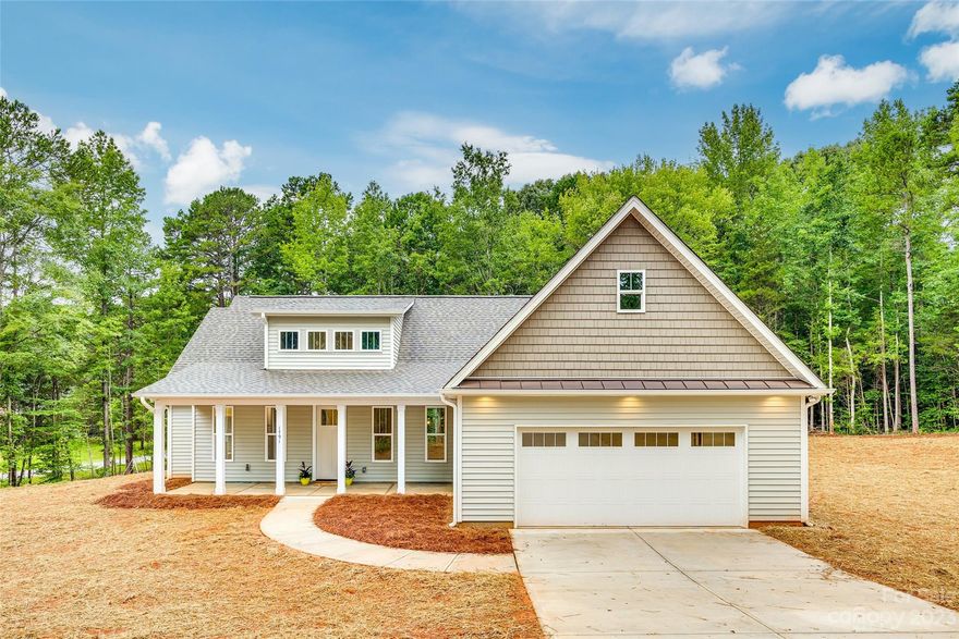 Welcome to your new home! This beautiful new construction residence offers a well-thought-out floor plan, featuring 4 bedrooms and 3 bathrooms on a private lot without any HOA restrictions. The living room is a warm and inviting space, centered around a beautiful fireplace. The kitchen is equipped with stainless steel appliances, granite countertops, a spacious island, and abundant cabinetry space. On the main floor, you'll find the primary bedroom suite, providing a serene retreat with ample space, a walk-in closet, and an en-suite bathroom adorned with modern fixtures and finishes. Two bedrooms are also located downstairs, each offering comfort and convenience for family members or guests. A second full bathroom completes the main level, featuring stylish design and functionality. Upstairs, you'll discover a spacious bedroom with its own full bathroom. This versatile space could serve as a private guest suite, a home office, a media room, or anything else your lifestyle demands.