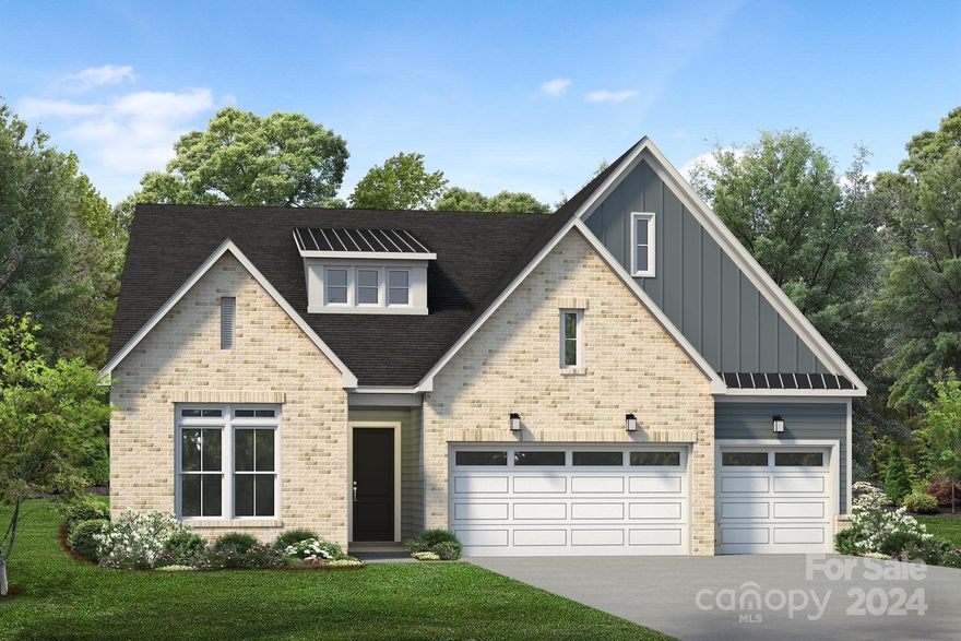 This new construction home is a perfect gem! The kitchen is truly the heart of the William Elite home design. Overlooking the expansive great room, casual dining area, and spacious covered patio, the well-appointed kitchen is complete with a large center island with breakfast bar, plenty of counter and cabinet space, and an ample walk-in pantry. Complementing the majestic primary bedroom suite are a large walk-in closet and luxurious primary bath with dual vanities, a spa-like shower with seat, linen storage, and a private water closet. Secondary bedrooms, one with private bath, the other with shared hall bath, feature roomy closets. Additional highlights include a generous flex room next to the great room, a convenient everyday entry with adjacent laundry, and additional storage. Secluded on the second floor is a generous loft with another large bedroom and full hall bath.