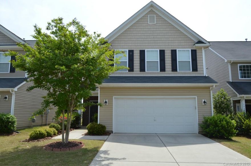 Meticulously maintained & neat as pin. Open floorplan features a 2-story great room & large dining rm. Kitchen has a breakfast bar, pantry & ample countertop & cabinet space. Oversized laundry room is located right by the garage, so you have a mud rm. Upstairs has bright master suite w/ tray ceiling & 2 closets! Master bath has dual vanity & separate shower/tub combo. Spacious secondary bedrooms  Neutral throughout. Flat backyard. Community pool & playground.  Great Union County schools & taxes!