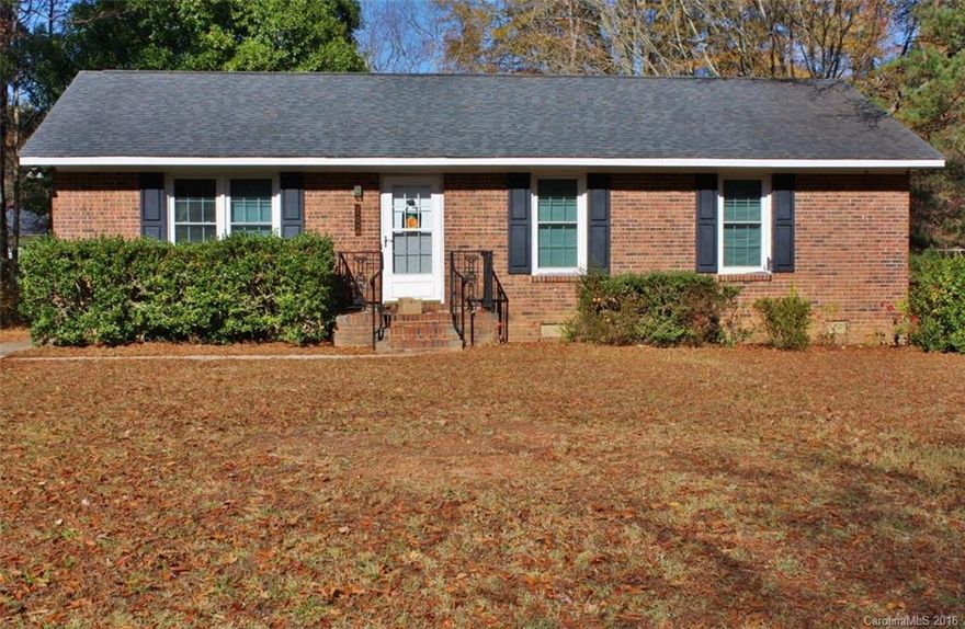 Nice all brick 3 bedroom home located in a great neighborhood inside the city of York. Neighborhood is located next door to York Comprehensive High School. Tiered deck on the back overlooks large back yard. Architectural shingles and concrete driveway. Outside storage room.