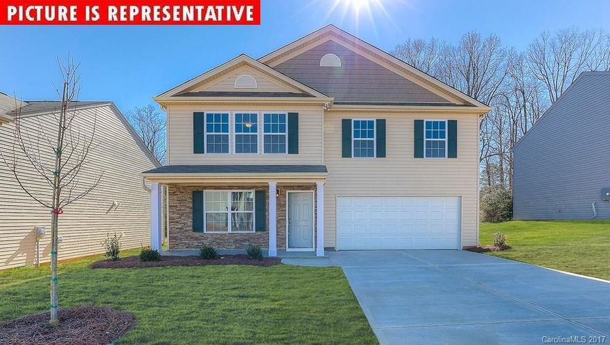 Builder is offering buyer promotions of All Closing Cost/Prepaids Paid plus our Comfort Package (Side by Side Fridge, Microwave, Smooth Top Range, Garage Door Opener, 2” Blinds, Birch Cabinets). Must use preferred lender to qualify for promotions. This home is an incredible value with all the benefits of new construction and a 10 yr. Home Warranty! Ask about our Main Street Star Discount!