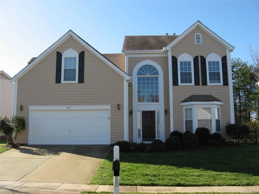 Beautiful two story house in Thornhill neighborhood of Ballantyne. Excellent schools. Walk to Stonecrest shopping center and Regal movie theater. Neighborhood playground,  swimming pool, tennis courts, and private park. Easy access to I-485. The rent includes amenity fee and pest control services.