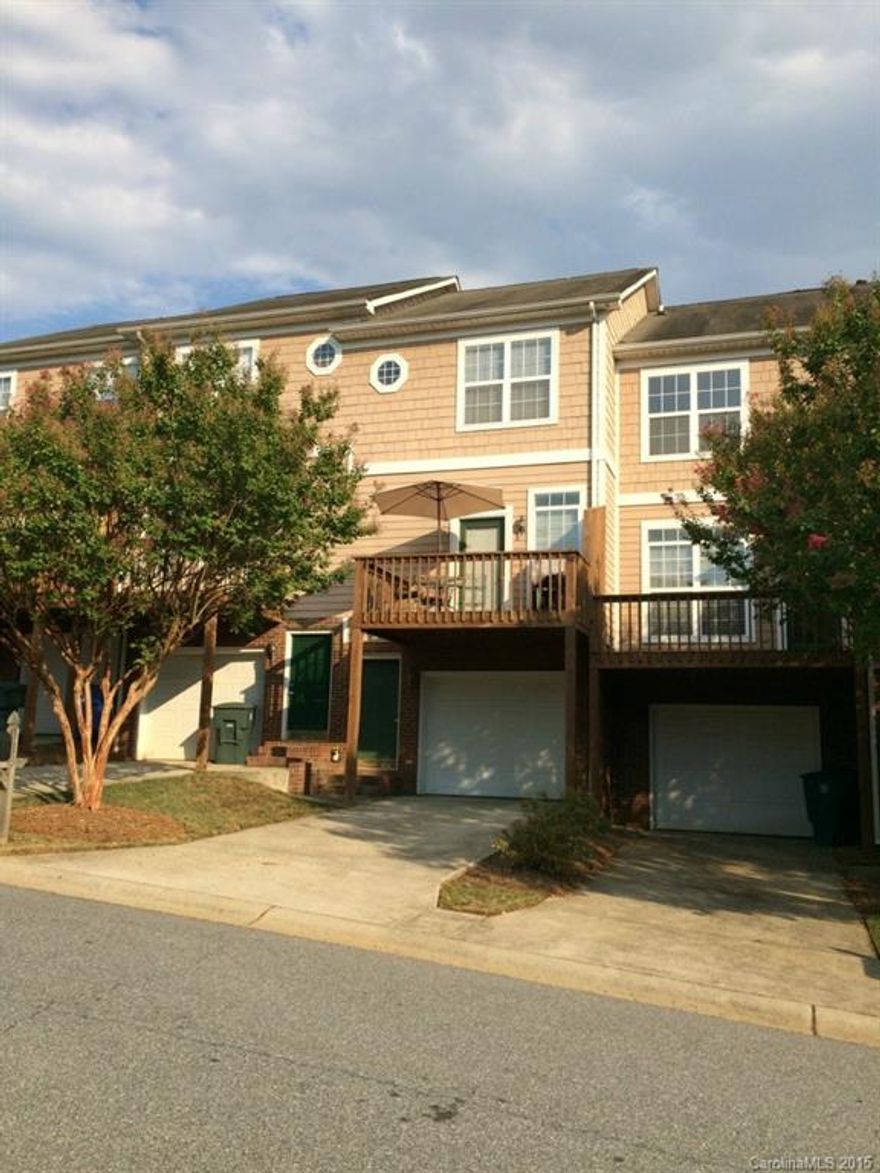 Great two bedroom townhouse with garage attached.  Ground level is the garage with storage, upper level is Kitchen with all appliances (disposal not working) dining room with balcony/deck and living room; half bath;  nice windows, tastefully decorated; third level two bedrooms, laundry and two bathrooms;  Homeowner dues are $132 per month (check with listing agent for what this covers)  All earnest money shall be held in listing firms escrow account.