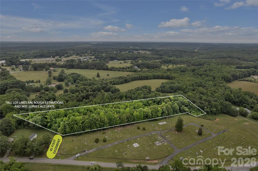 Discover the potential of this 5.69-acre parcel ideally situated in the quiet, rural community of Grover. In the midst of the mature trees, the property provides both privacy and flexibility. Enjoy the serenity of country living while being just minutes from major highways, nearby towns, and the South Carolina border. Town of Grover water and sewer are present at the street. *Owner Financing Available - Inquire for Details*