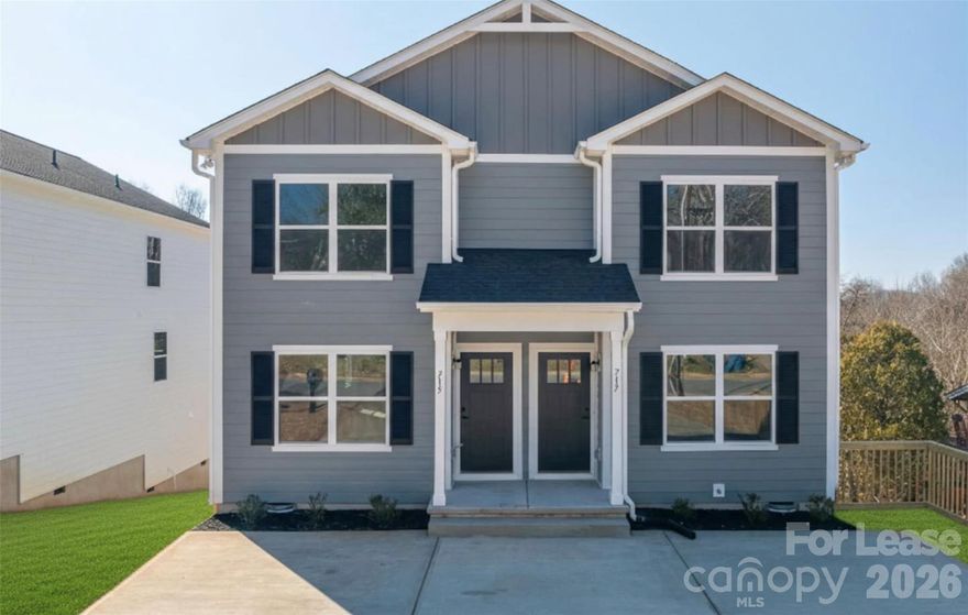 Welcome to a beautifully designed new community in the heart of Hickory, North Carolinawhere modern living meets everyday comfort. This thoughtfully built 7-duplex, 14-unit neighborhood offers the perfect combination of style, functionality, and convenience, creating a space you'll love to come home to every day.

Each home features 3 spacious bedrooms and 2.5 bathrooms with an open-concept floor plan ideal for both relaxing and entertaining. The modern kitchen is a standout centerpiece, complete with a sleek peninsula, granite countertops, stainless steel appliances, and soft-close cabinetsoffering the perfect blend of beauty and practicality. Step outside to your private concrete patio and fenced-in backyard, perfect for outdoor dining, pets, or quiet evenings under the stars. With two dedicated parking spaces per unit, comfort and convenience come standard.

Located in the Hickory City Schools District, this community offers easy access to everything you need. You're just 8 minutes from Walmart, 7 minutes from the nearest hospital, and a quick drive to downtown Hickory, where you'll find cozy coffee shops, great dining, and a lively local scene. Food Lion is just 3 minutes away, making errands simple and stress-free.

With its prime location, pet-friendly design, and beautifully modern finishes, this community offers more than just a homeit offers a lifestyle. Come experience modern Hickory living at its bestwhere every detail is designed to make life more comfortable, stylish, and connected.