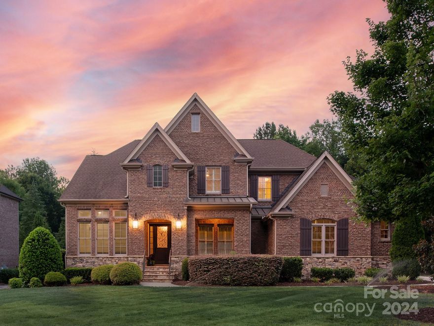 Beautiful newer (2015) David Weekley home in gated Longview Country Club with both primary and guest suite on the main level!  Lovely open floor plan features 2 story Great Room open to kitchen and gorgeous sunroom plus private office. Primary suite features huge walk in closet and attached laundry room. Upstairs includes 3 generously sized secondary bedrooms and bonus room. Enjoy the great Carolina weather from the large covered porch with outdoor fireplace overlooking a beautifully landscaped fenced backyard.  Freshly repainted interior! New carpet! Updated light fixtures. Move in Ready! The Club At Longview offers 18-hole Jack Nicklaus signature golf course and world class amenities like clubhouse, dining, swimming pools, fitness center, tennis and playground.  Social membership required.  See Agent Remarks for showing instructions and more info.