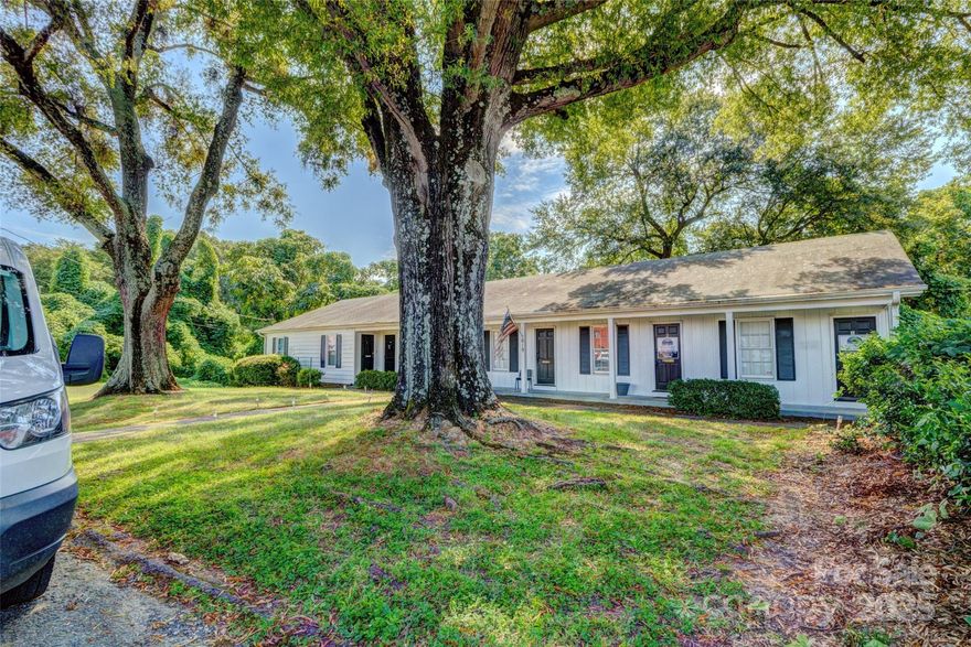 This office building is located in the City of Gastonia and sits on 2.18 acres. The property is bordered by Price Street in the front, Rhyne Street on one side, and Third Avenue at the rear. Please note that the back portion of the property is situated in a flood hazard area. The right-of-way along the front of the property appears to be a continuation of Price Avenue. This right-of-way will be deeded to provide the current owner with access to the parcel located on Second Street.   The HVAC system is approximately 10 years old.  The age of the updated windows is six years.

For more map information and geolocated photos, see: https://id.land/maps/26dd955ac4ea8b28247c21d83f430682/share/unbranded