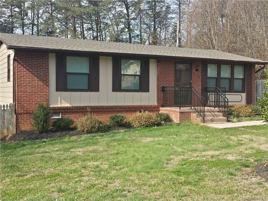 1 Story on 0.35 acres, Totally Remodeled from top to bottom.  Wall removed to open up Family Room to kitchen, New Carpet, New hardwood floors, 3 Bedrooms, 1 full bath, Laundry closet, Recess lighting, Custom kitchen cabinets, Stove, dishwasher & kitchen faucets will be installed once under contract, 2 decks, 2 stand alone carports, storage build. Hardwood floors in Master Bedroom. Sliding door in Mst Bedroom to deck. Roof replaced, HVAC replaced. Fenced backyard.  You will not be disappointed!