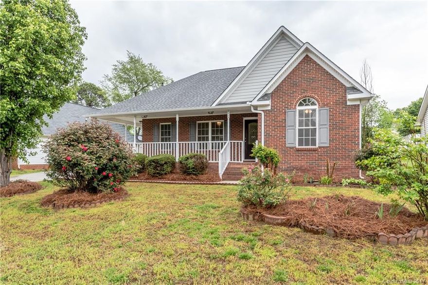 DON'T BLINK OR IT WILL BE GONE! Super Adorable HOME. Great location only a few mins from 1-77 and everything, Fresh paints, Brand new carpet, Porch-wrap around 3 sides, Main bedroom has french doors leading to porch, Fenced rear yard, Main bath has whirlpool and separate shower, Outside storage, Architectural shingles installed in 2015, New Microwave and Dishwasher included. Relax and unwind after a long day at your own wrap-around porch. HOME SWEET HOME!!!