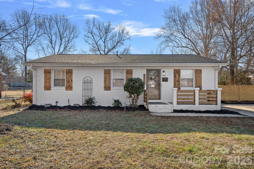 Welcome to the most adorable, cottage styled home located in the highly desirable Oak Forest area! This beautifully updated 3-bedroom, 1-bath home features fresh white brick, warm natural wood shutters and a welcoming front porch with custom railing's for a standout curb appeal. Inside, you’ll find a bright, inviting layout filled with natural light and comfortable living spaces. Enjoy a spacious yard, extended driveway with covered parking in the rear, and a convenient location close to shopping and dining. For extra peace of mind, the roof was replaced in 2024!