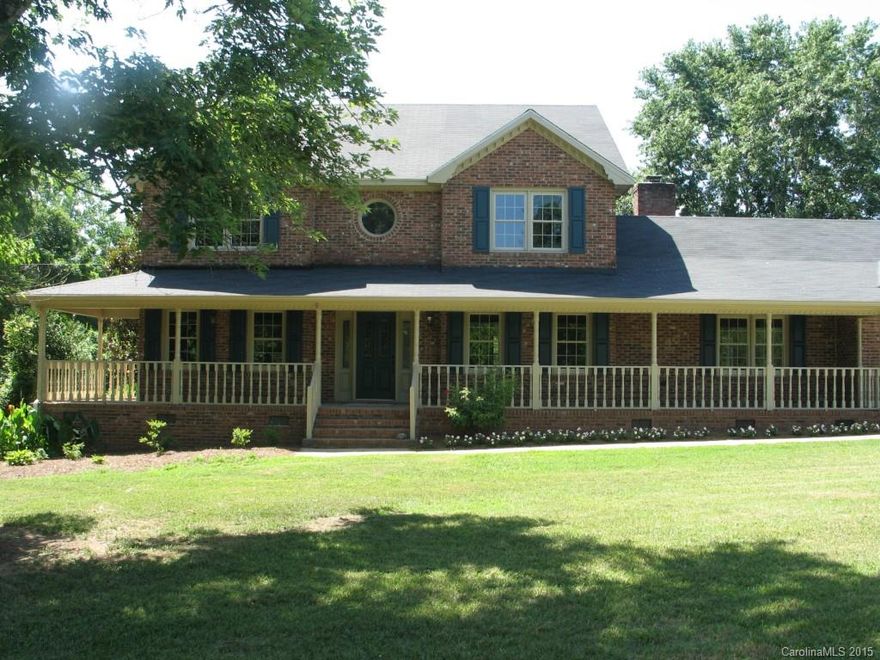 Beautiful 3100 sq ft all brick 4 bedroom 3 bath home on over an acre lot in the country. Huge wide rooms with stunning molding. Gorgeous hardwood flooring. New carpet w/upgraded padding. A marvelous cooks kitchen with fantastic granite countertops. Cozy rocking chair front porch. Nice deck on back of home for entertaining. Fenced back yard. Double garage with workshop. 2 HVAC units. New roof. The only thing missing is you! Schedule a viewing today!