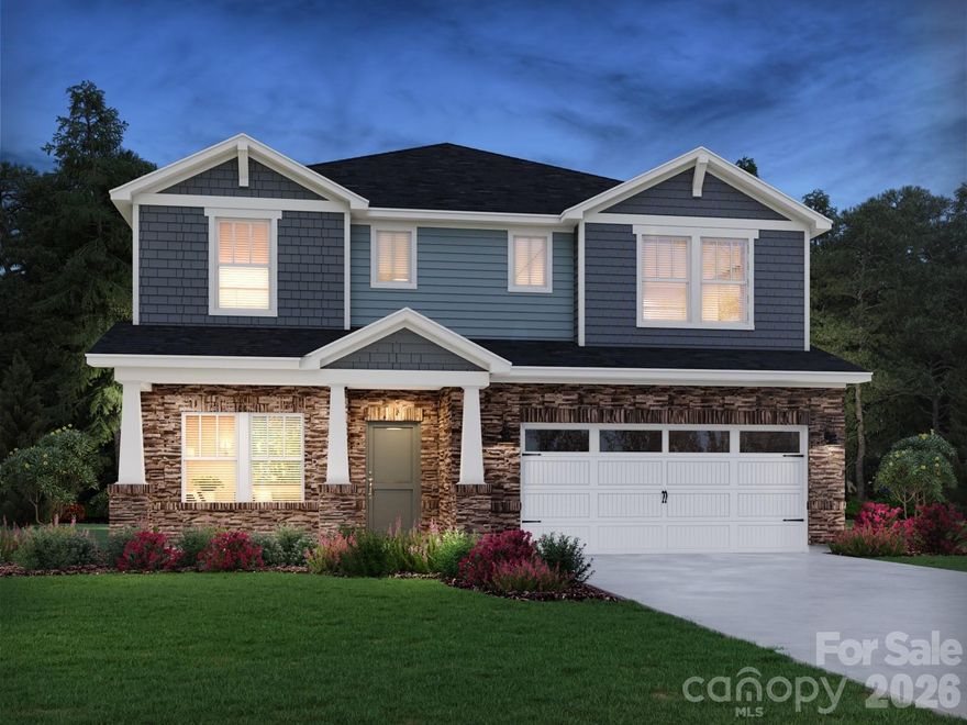 Brand new, energy-efficient home available NOW! The Johnson's impressive two-story foyer gives way to the gourmet kitchen and open-concept living area. Two flex spaces on the main level, plus a large loft upstairs, allow you to customize the layout to fit your needs. New homes in York, SC from the high $300s offer the comfort and convenience you want, with energy-efficient and smart-home features. Our move-in-ready ranch and two-story designs include a washer, dryer, refrigerator and whole-home blinds—guaranteed to close in 60 days or less. Enjoy onsite trails, a playground and a pavilion, while still having easy access to nearby shopping, dining, parks and surrounding areas like Fort Mill and Charlotte.  Each of our homes is built with innovative, energy-efficient features designed to help you enjoy more savings, better health, real comfort and peace of mind.