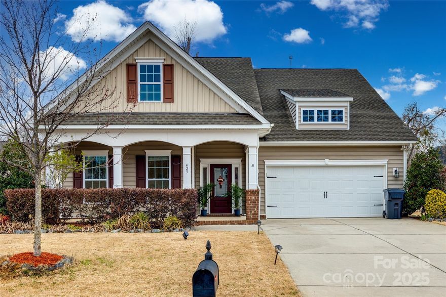 Welcome home to this beautiful home with wonderful curb appeal & excellent location in the desirable subdivision of Tullamore. Meticulously maintained home in the heart of Lake Wylie, with many upgrades and an abundance of natural light. Brand new carpeting and paint throughout the home, and new fence located in the back yard that is truly an entertainer's dream. Spacious primary bedroom on the main with an additional generous sized bedroom & full bath. Open loft on the 2nd floor with 2 additional large sized bedrooms with walk in closets completes this home. Enjoy those Carolina evenings sitting on your back porch or enjoy your morning coffee sitting on your covered front porch. Conveniently located close to Field Day Park, local fitness center, shopping, trails, the lake, and award-winning Clover Schools.