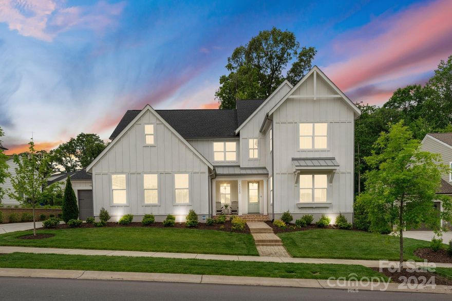 Welcome to the stunning newly built home by Classic Homes completed in 2023. Located in the desirable Oak Farm community. This luxurious residence features 6 spacious bedrooms & 5 1/2 baths offering ample space for family & guests. The main level boasts primary suite w/ elegant en-suite bathroom & convenient laundry facility within the primary closet. Enjoy the open floor plan that seamlessly connects the living, dining & kitchen areas all overlooking the expanded covered outdoor living area w/fireplace, roll up screens & heaters for cool nights. All high end appliances & oversized island. Upstairs discover a versatile bonus area & technology loft perfect for work, play or relaxation. Step outside to your lush backyard oasis, featuring custom-made turf basketball goal & court. Oak Farm community offers easy access to shopping, dining &  more, making this the perfect place to call home. Don't miss out on this exceptional property that combines luxury, functionality, and prime location.