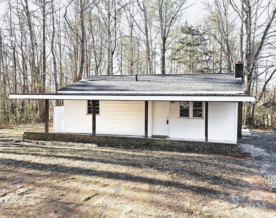 Adorable and affordable with many major updates. New roof, insulated windows, kitchen cabinets, heat pump and vinyl siding.  Kitchen/Dining combo, 2 Bedrooms, hall bathroom. Laundry area located in the hallway. Large front porch. Quiet location. Close to By Pass Hwy 9.