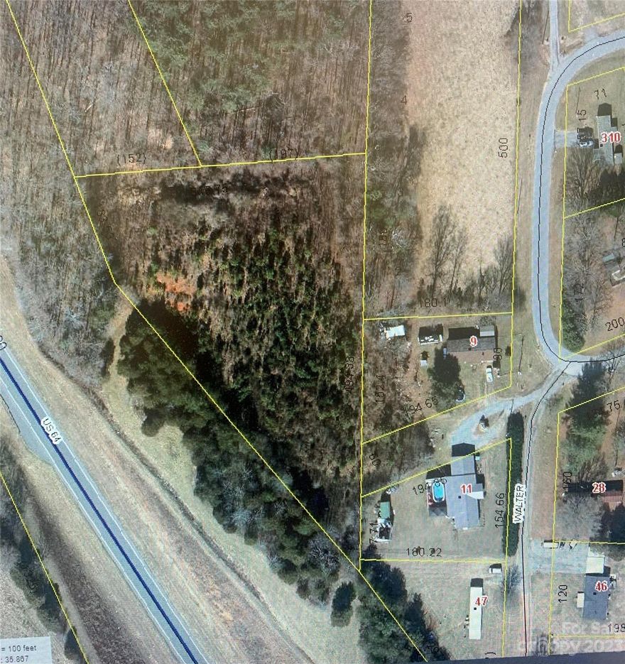 Looking for that perfect small tract of land without private restrictions and low zoning requirements.  Here it is.. Nice spot located of Hwy64/90 but accessed via 60 ft ROW and mostly paved.  Potentially can be subdivided. Any allowed in the RA-20 zoning district.  Nicely level and ready with some clearing.