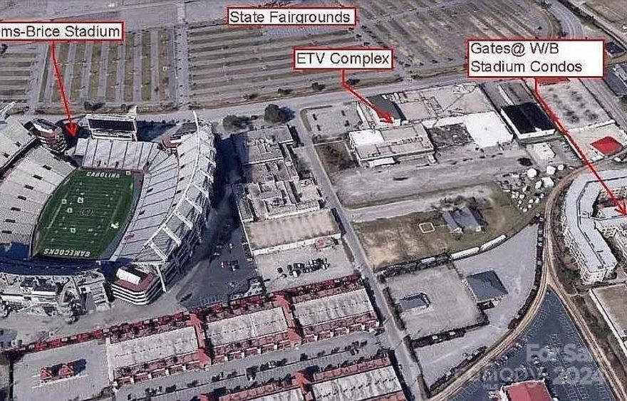 The Gamecock Great. Located just a few blocks from Williams-Brice Stadium and The University Of South Carolina, this completely updated condo offers the most prime location in all of Columbia! With 2 bedrooms, 2 bathrooms, and north of 1,100 sqft of space,  this condo offers plenty of room on the interior. Previously used as an off-campus rental and presently used as a mid-term rental, this property offers a turn-key unit with a strong existing rental history. With a pool view from the private balcony, this unit offers a prime position within the building. Unit features engineered wood flooring, granite countertops, and appliances. With everything you need to move in and enjoy or rent out from day one, this condo is begging you to come and buy it!