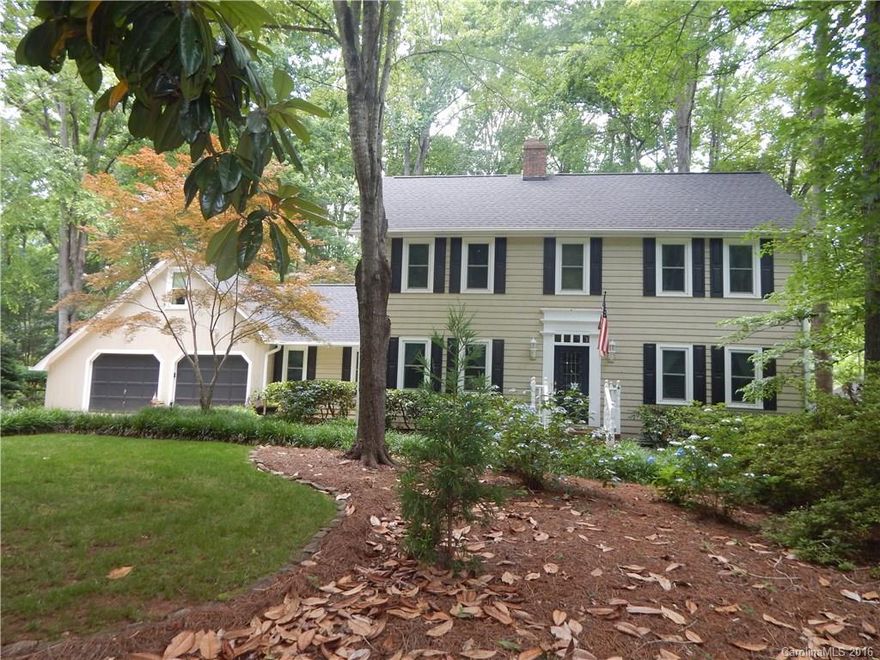 Fantastic home in popular Wood Forest subdivision! This home features master on main, formal living & dining, bonus room over 2-car, attached garage and screened porch over-looking park like backyard with stone pathways and gold fish pond.  Don't miss the bonus room over the garage!