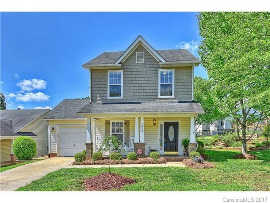Coming Soon!!! Charming home featuring covered front porch, open kitchen and family room with fireplace. 
Community playground and home is walking distance from Downtown Matthews.