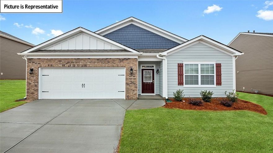 Brand new community in the beautiful town of Monroe.  The Cali ranch plan features four spacious bedrooms. This open floor plan concept is great for entertaining. There is no shortage of storage space all throughout the home. This home is an incredible value with all the benefits of new construction and a 10 yr. Home Warranty! Home is Connected package includes programmable thermostat, Z-Wave door lock and wireless switch, touchscreen control device, automation platform, video doorbell, and Amazon Echo Dot.