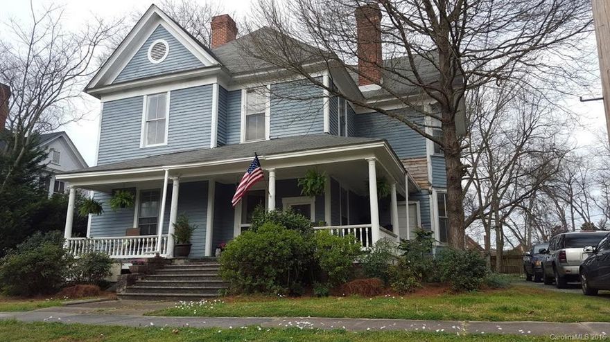 Great opportunity to own a historic Rock Hill home.  Located within walking distance of Downtown Rock Hill and Fountain Park, The Bynum Home is on The National Register of Historic Places.  Come put your finishing touches on this piece of history.