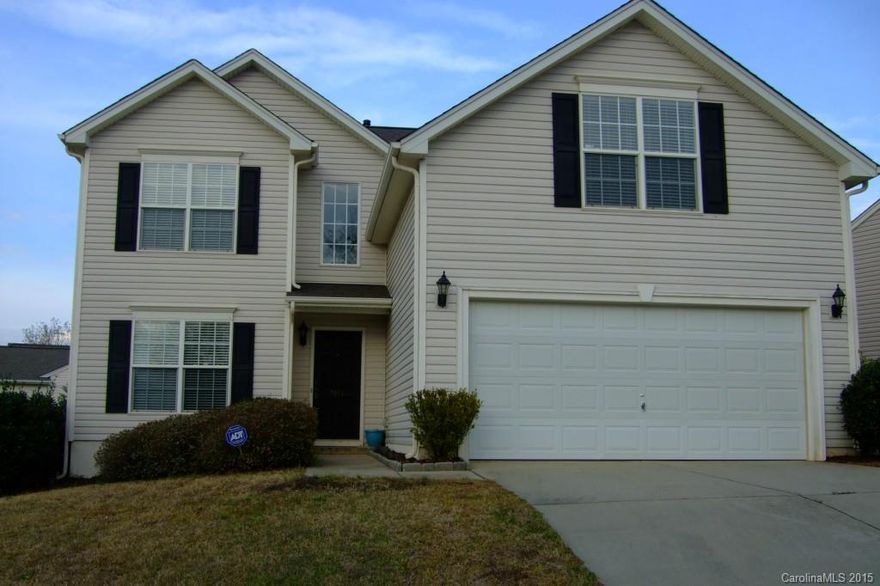 Great 4 BR 3.5 BA home on a 1 acre lot w/trees in the side yard. Living rm has gas log fireplace & mantle. Good size kitchen w/eat-in island. Cabinets & drawers in island. Nice pantry & all kitchen appliances remain. Good counter space & ample cabinets. 2" blinds & smooth ceilings throughout. New roof in 2014. 2 car garage. Private bonus rm away from the other bedrooms. Full bath & closet - can be a bedroom. Good size master bedroom. Ceiling fan w/light.  Master bath w/double vanities.