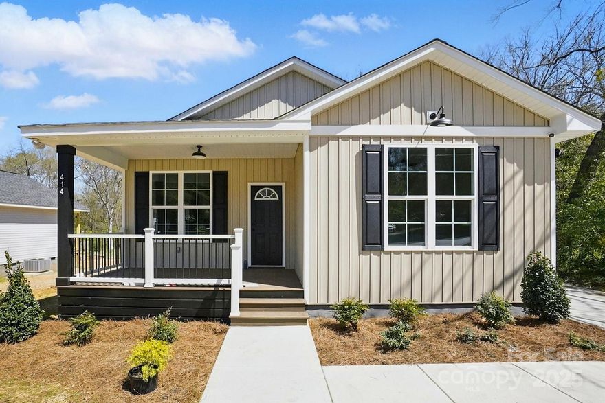 Move in Ready New Construction with All the Bells and Whistles! Rocking chair Front Porch with Trex decking. 3 Bedrooms (2 w/ shared bath) and Primary Suite with private bath , LVP Flooring throughout, Kitchen w/ Granite Countertops, modern tile backsplash and  Stainless Steele Appliances. Back Deck leading to beautiful back yard with room to create your own private oasis. Lush landscaping in the front and plenty of parking space. Walking distance to schools, downtown Lancaster, shopping and restaurants.