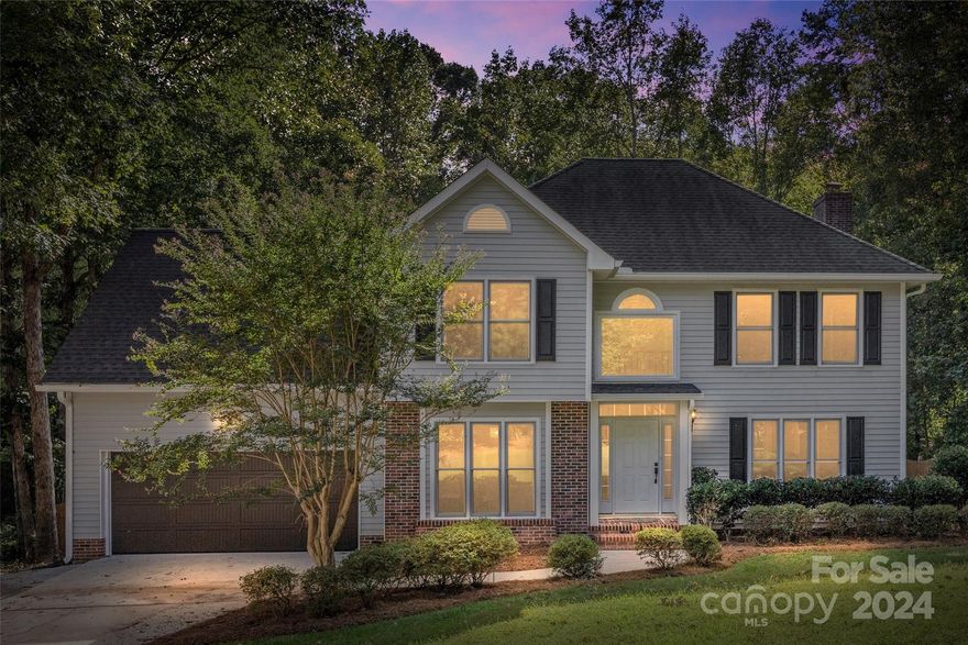 Beautiful 4 bed, 2.5 bath home in Desirable Cato Estates! Property features custom cabinetry, gleaming hardwoods throughout the main floor, upgraded light fixtures, private fenced yard backing to woods, newly installed insulated garage doors, & more!  Enjoy convenient access to all Rock Hill has to offer!