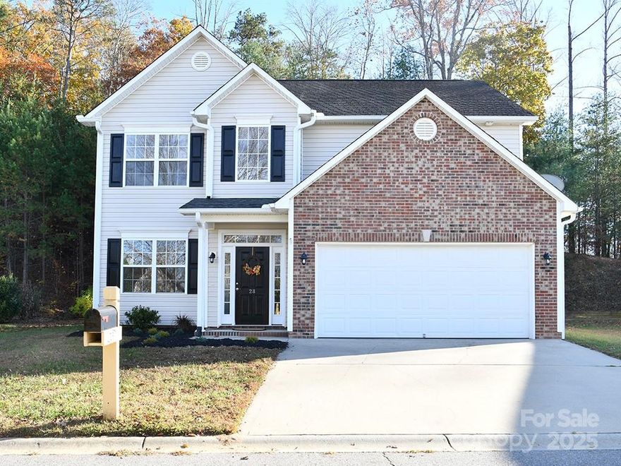 Beautiful 4BR/2.5BA Home Just 5 Minutes from Downtown Asheville! Enjoy the perfect combination of space, style, and convenience in this 2,200 sq. ft. home-located just seconds from River Park. This spacious, light-filled home features a great floor plan with a welcoming living-room complete with a gas log fireplace, perfect for cozy evenings in. The main bedroom offers a large walk-in closet and ensuite bath with a relaxing soaking tub, standup shower, and 2 vanities. Home has brand-new LVP downstairs, carpet upstairs, and fresh paint throughout.  Upstairs laundry room with washer and dryer included for added convenience. Outside, you’ll find a double car garage and a low-maintenance yard, giving you more time to enjoy all that Asheville has to offer. Don’t miss this opportunity to live close to downtown, parks, and nature, schedule your showing today!