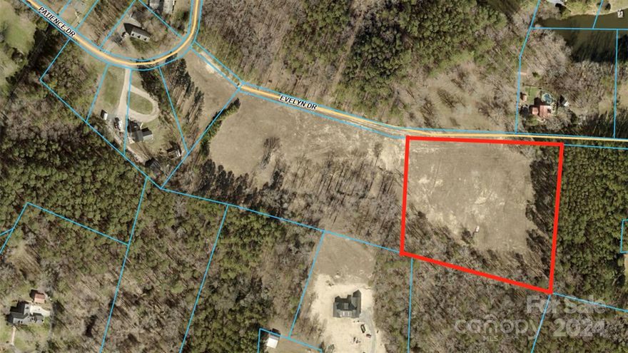 Two properties sold for one price, $350,000 MLS #4114541  (TBD Evelyn Drive, Concord)
MLS #4114350  (TBD Patience Drive, Concord)

4.79 Acres Welcome to your opportunity to own 4.79 acres of prime real estate. This expansive lot, located just off Patience Drive, offers the perfect canvas for your dream home or investment project. Cleared and ready for you! Adjacent 5.15 acres is also available for $200,000.
Priced at $180,000, this parcel represents an exceptional value for buyers seeking to invest in their future