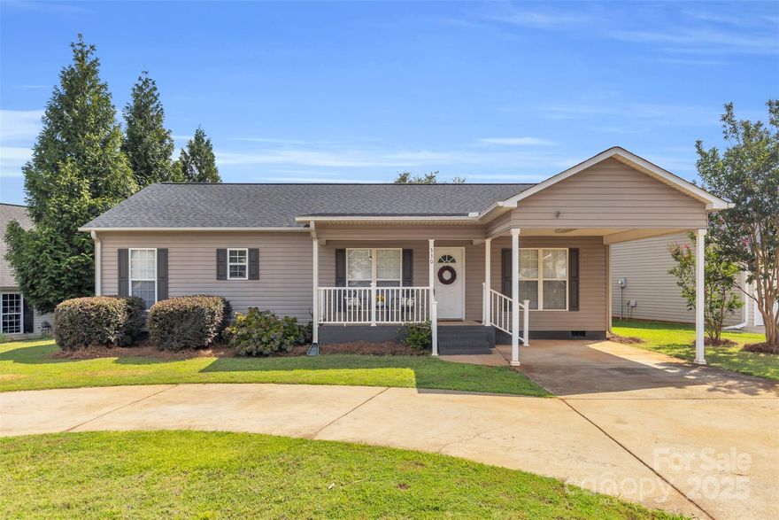 Welcome home! This well maintained, move-in ready property awaits its new owners! Featuring a super cozy split floorplan with two bedrooms, two full baths, and a large living room with a corner gas log fireplace. New luxury vinyl plank throughout was installed just 3 months ago, along with a brand new, energy efficient HVAC system. All lighting, outlets, and switches have been recently updated and the expansive covered back porch was rebuilt and updated with new cable railings. The property is conveniently located close to shopping, restaurants, grocery stores, and more! Call to schedule your private tour of this Inman gem today!