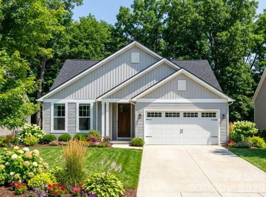 Watch the progress unfold as this under-construction home transforms into your beautiful new haven—where you will be the first to create lasting memories. This ranch-style home features an inviting open floorplan, offering seamless flow throughout the main living areas. The spacious kitchen boasts a generous work island and a convenient pantry, providing both function and style for everyday cooking and entertaining. The split-bedroom layout offers added privacy, creating a comfortable retreat for everyone. A two-car attached garage adds convenience and valuable storage space, while the prime location—close to excellent schools, dining, and retail—makes this the one you’ve been waiting for! Please note that the Clover School District is undergoing school reassignments for the 2026–2027. See the link for details: https://www.clover.k12.sc.us/o/district/page/student-reassignment-2025