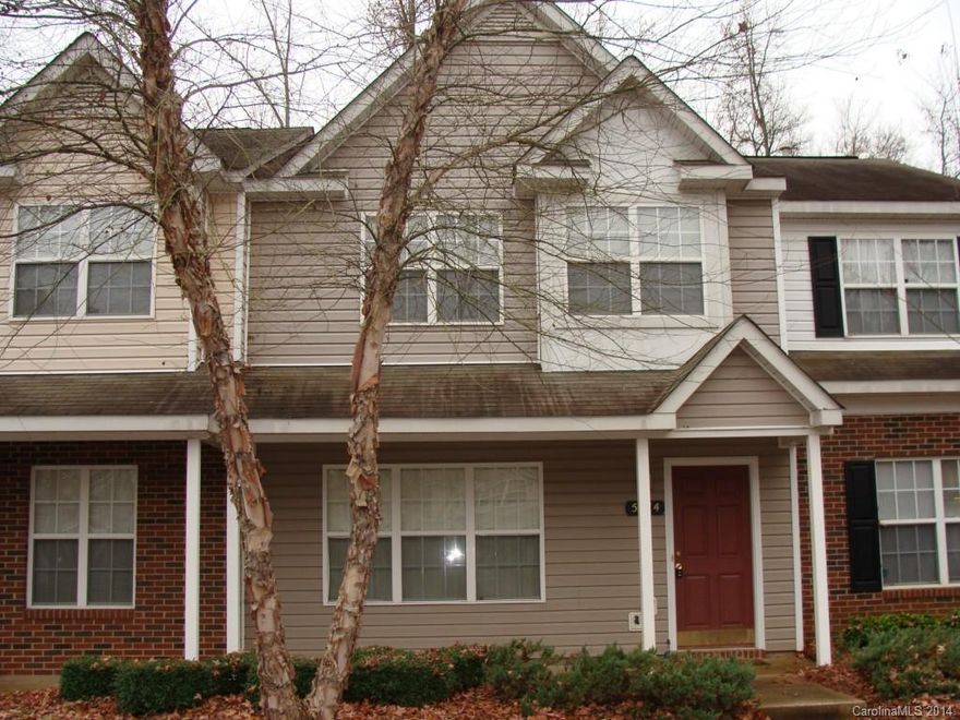 Great 3-BR town home in convenient location.  Includes all appliances.  Large open Great Room with gas fireplace.  Separate laundry room.