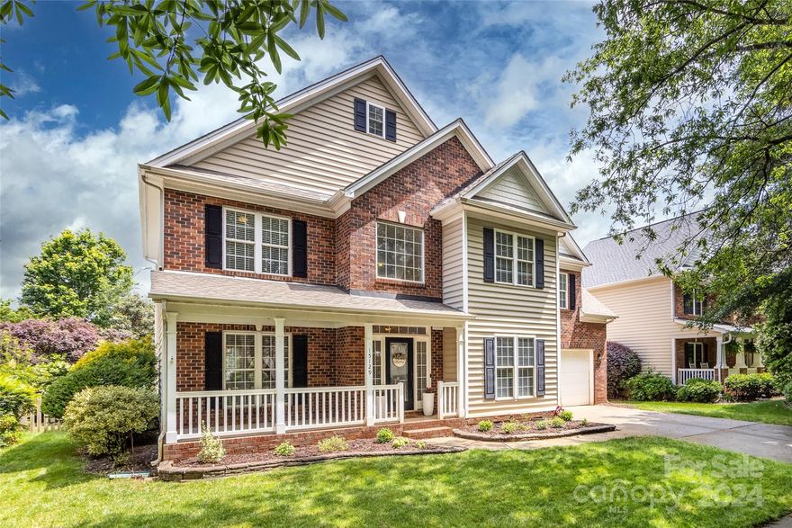 Located in the mature and highly sought after Macauley neighborhood, this home is sure to exceed your expectations. With easy access to Lake Norman and popular shopping destinations like Birkdale Village just minutes away, this is suburban living at its finest. Step onto the inviting front porch and inside to the spacious main floor featuring a formal family room, dining room, and a versatile office/bedroom with full bathroom downstairs. Enjoy the open concept living room and kitchen boasting granite countertops, gas range, large island, & stainless steel appliances. Upstairs you will find 5 bedrooms and 3 full bathrooms offering plenty of room for the whole family to spread out and unwind. Be impressed by the expansive primary suite, complete with an ensuite and views of the backyard. Outside, enjoy all your summer entertaining on the private screened porch, open deck, and flat lawn. With its unbeatable location and spacious interior, you will not want to miss this opportunity!