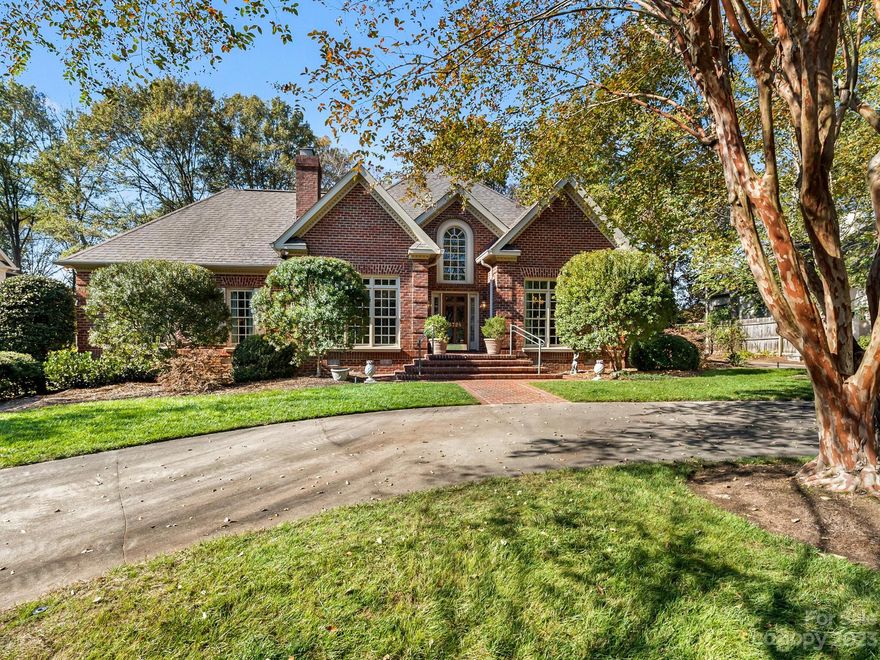 This beautiful home was built in 1989 with attention to detail by the current owner, and has been lovingly well maintained. Open floor plan with two story entry leading into the oversized sunken living room is perfect for entertaining. A small intimate den with gas fireplace and a large family room with a wood-burning stone fireplace allows for a retreat that suits your current mood. Large primary bedroom on the main floor with large walk-in closet and updated bathroom with separate vanities and walk-in shower and garden soaking tub is an owners retreat. There are 3 bedrooms up with two full baths and walk in attic for tons of additional storage or buildout potential. 
Chef's kitchen with its own dining area leads to the covered porch over looking the shaded rear lawn. 
This home is a wonderful opportunity and will not last!!
Temp off market for the holidays and extensive tree removal (11 trees ) in rear yard.