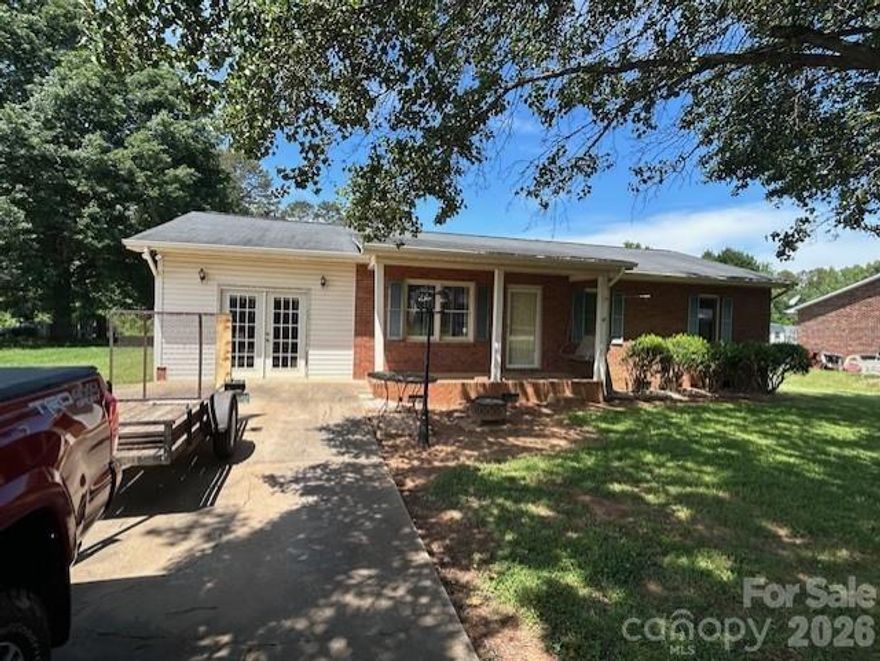 This charming 3-bedroom, 1-bath, 1 half bath home with endless potential.  Updated with VP flooring and interior painted and new heatpump