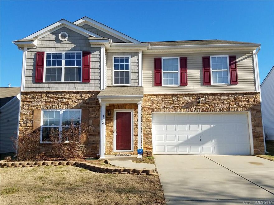 Gorgeous two story home in quiet neighborhood. Great curb appeal with private backyard. The home consists of large family room leading into updated kitchen and spacious wooden floored dinning room. Upstairs brings two well sized bedrooms and a shared bathroom. Along with a master bedroom and extremely large walk in closet. This home home is beautiful and perfect for you!