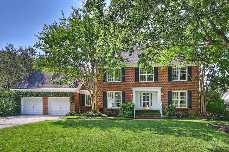 Modern meets elegance in highly desired Quail Acres! Beautifully updated and well-maintained full brick home w/private In-Law Suite/Studio. Open floorplan includes refinished hardwoods, updated lighting, and fresh paint. Kitchen encompasses stainless steel appliances, gas cooktop, tiled backsplash, granite countertops and charming scullery. Breakfast room hosts new French doors allowing natural light throughout. Large dining room features limestone wood burning fireplace and custom built-in cabinets. Second level primary suite includes bath with dual sink vanity, travertine shower and walk-in cedar closet. Spacious bonus room perfect for office space, gym or playroom. Rare mother-in-law suite w/separate entry has personal kitchen, full bath, walk-in closet and w/d hookup. Deck overlooks fenced-in backyard, bordering fruit trees and vegetable/herb gardens. Full yard irrigation and landscape lighting. Pool possibilities. 2-Car Garage. Sought after schools, shopping, restaurants and more!