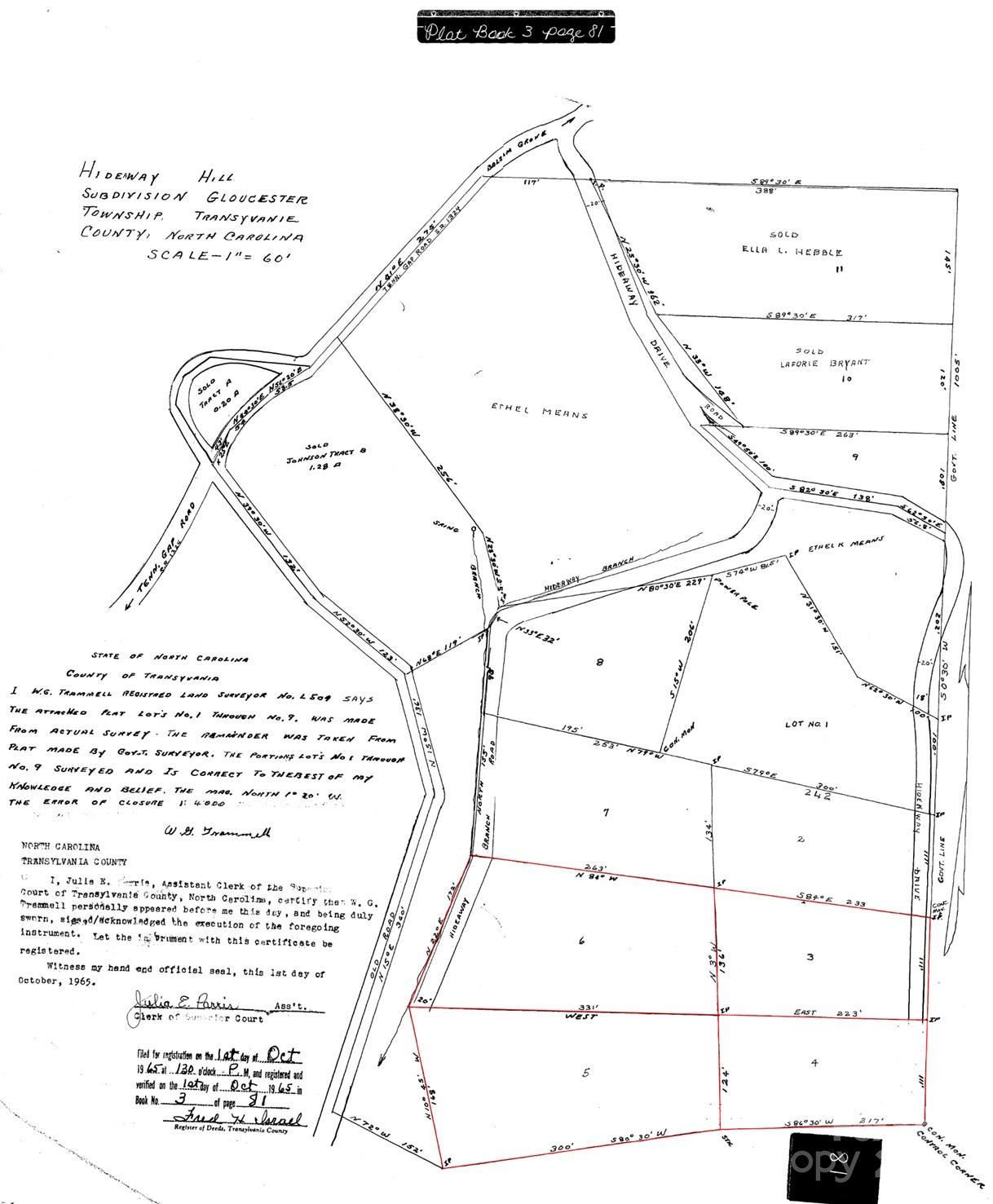3-6 Hideaway Branch