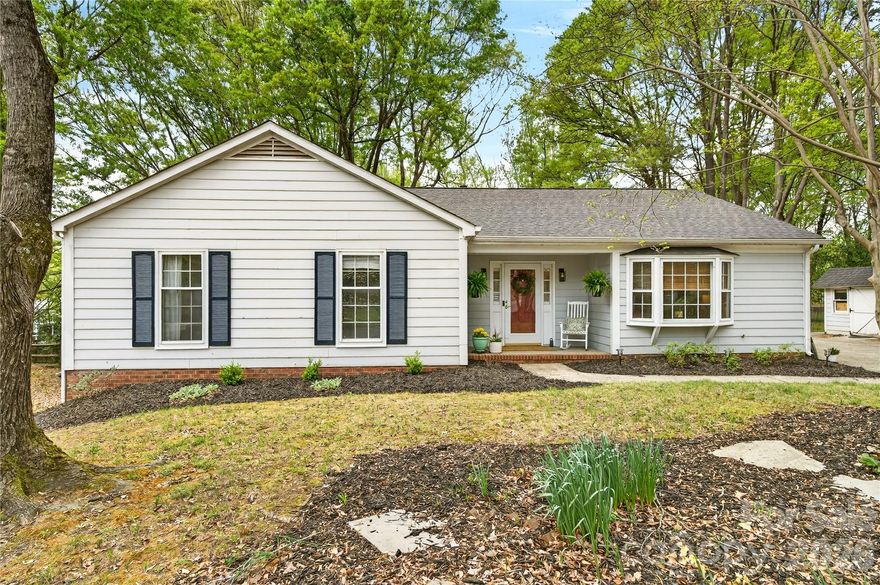 RARE opportunity in OBERBECK FARMS! A delightful renovated and updated ranch located in a quiet cul-de-sac on an extra large .54 of an acre lot! This three bedroom two full bath cottage is in a PRIMO location in Charlotte, 
 featuring  numerous modern upgrades designed for comfort and style.

The home has been thoughtfully updated to provide a seamless living experience. Significant interior improvements include the removal of walls to create an open-concept layout, complemented by board and batten trim in the dining room and custom bamboo shades throughout. The chef’s kitchen has been completely revamped with quartz countertops, a butcher block serving area, a handmade tile backsplash, and a deep, oversized composite sink.
A portion of the property is in a Flood Plain but no Flood Insurance is required
Additional highlights include:

- Modern Interior Touches: The home features a cozy morning room, updated designer lighting, crown molding, and the removal of all popcorn ceilings.
- High-End Finishes: You will find laminate wood flooring, stainless steel kitchen appliances, and a top-of-the-line washer and dryer as well as refrigerator that remains in the home.
- Reliable Systems:  HVAC was updated in 2015, the water heater in 2017, and a comprehensive water filtration system was installed in 2015. New roof installation 2023. Wired for Home Security System.
- Interior: Popcorn ceilings removed, crown molding added, laminate wood flooring, stainless steel kitchen appliances, and top-of-the-line washer/dryer remains in the home as well as the refrigerator. 
- Technology: Wired with high-speed Google Fiber. Free standing shed for all of your outdoor storage needs. Ample space for possible garage addition or expansion to the home.
- Exterior: Thousands spent on landscaping, tree removal, including retaining walls, river rock beds, and a stand-alone pergola with lighting over a paver patio. A huge deck with a gas line for a BBQ grill overlooks a private ½-acre backyard. Beautiful expansive outdoor entertaining space to make it your own private oasis. 



The location provides easy access to the Sugar Creek Greenway, Minutes from Southpark Mall, Quail Corners Shopping Center, the Light Rail, I-485, and I-77.