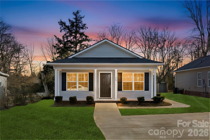 Welcome to a nice home located in Rock Hill SC at 369 Blanche Circle, a charming 3-bedroom, 2.0-bathroom home offering 1,110 sq. ft. of well-designed living space. Built in 2022, this beautifully maintained single-family residence sits on a spacious 9994 sq. ft. lot, providing ample outdoor space for relaxation and entertaining.

Inside, you’ll find an inviting floor plan with a bright and open living area, a well-appointed kitchen, and generously sized bedrooms. The primary suite offers comfort and privacy, while the additional bedrooms provide flexibility for guests, or growing families.

Nestled in a desirable Rock Hill SC location, this home is close to top-rated schools, shopping, dining, and major highways, offering easy access to Charlotte and surrounding areas. Don't miss this fantastic opportunity to own a home in one of South Carolina's most sought-after communities! Schedule your showing today!
